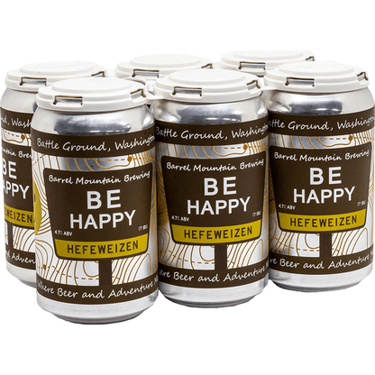 Barrel Mountain Brewing Be Happy Hefeweizen (6PKC 12 OZ)