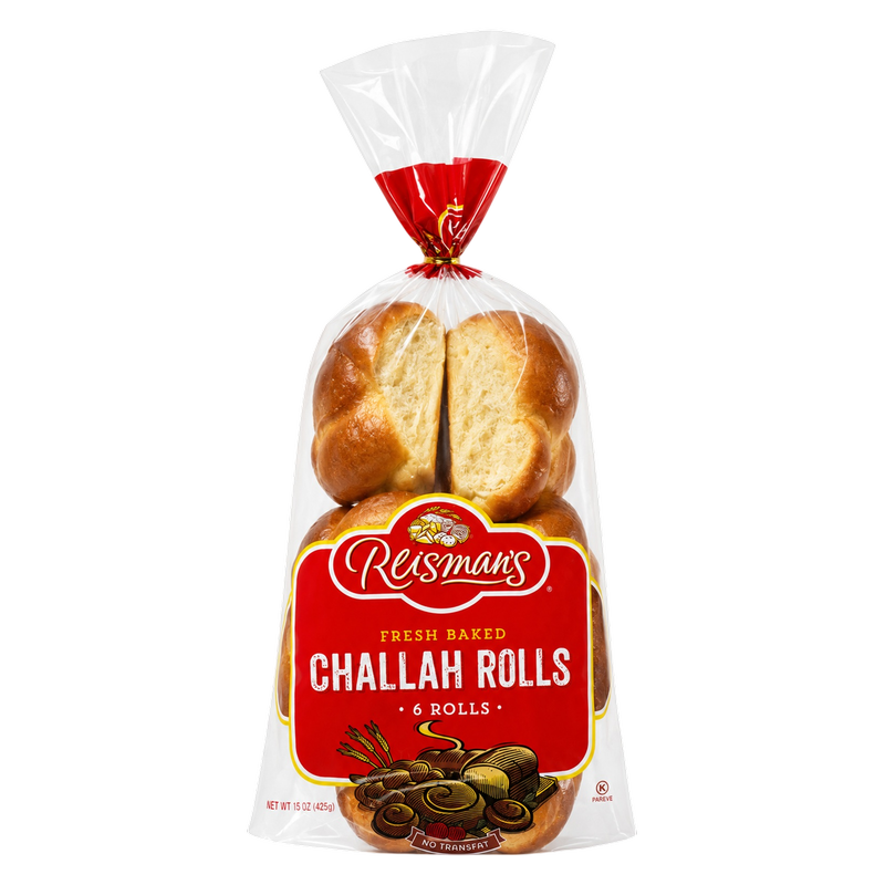 Reismans Challah Bread Rolls - 6ct