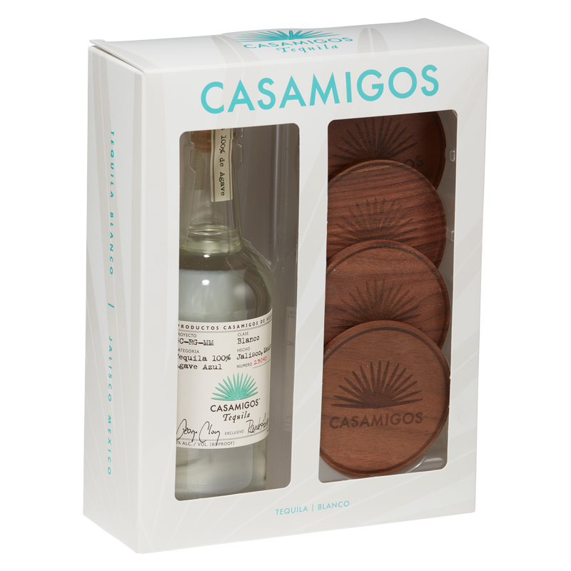 Casamigos Blanco Tequila Gift Set 750ml (80 Proof) BevMo Casamigos Blanco Tequila Gift Set 750ml (80 Proof) BevMo