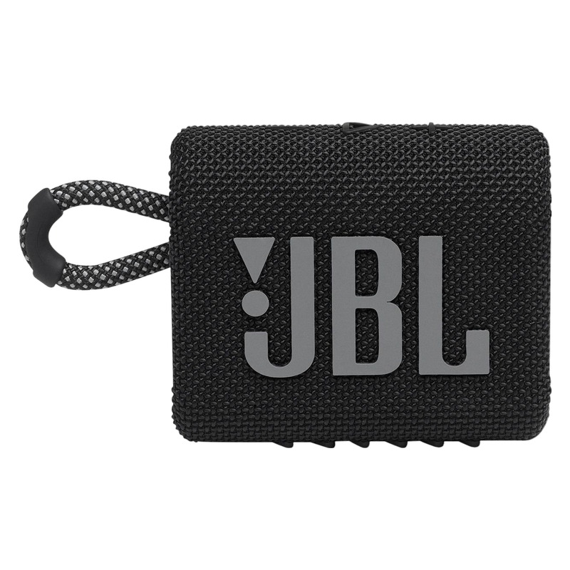 JBL Go 3 Black Portable Bluetooth Speaker