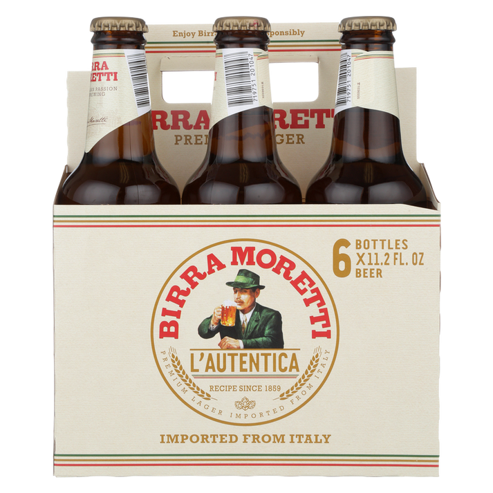 Birra Moretti 6pk 12oz Btl - Moretti – BevMo!