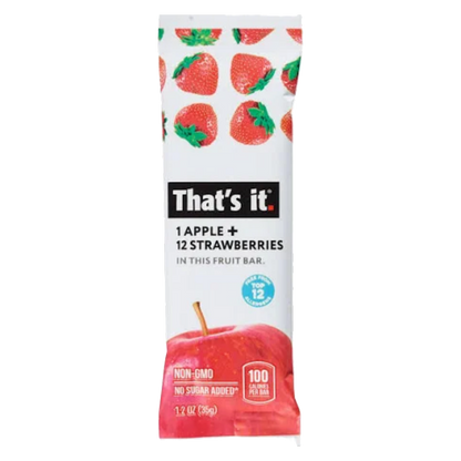 That's It. Apple + Strawberry Fruit Bar, 1.2oz
