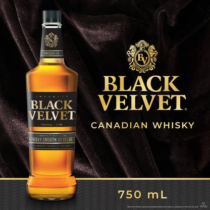 Black Velvet Canadian Whisky 750ml (80 Proof)