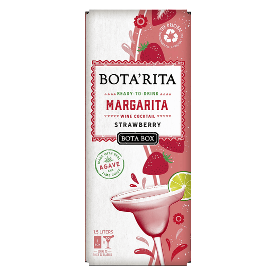 Botarita Strawberry Margarita 1.5L Box