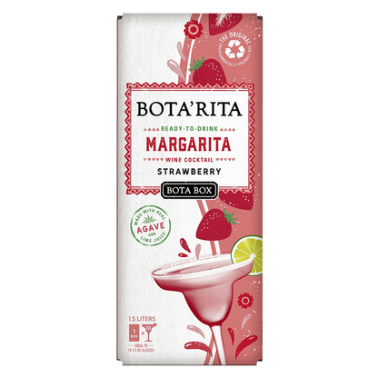 Botarita Strawberry Margarita 1.5L Box