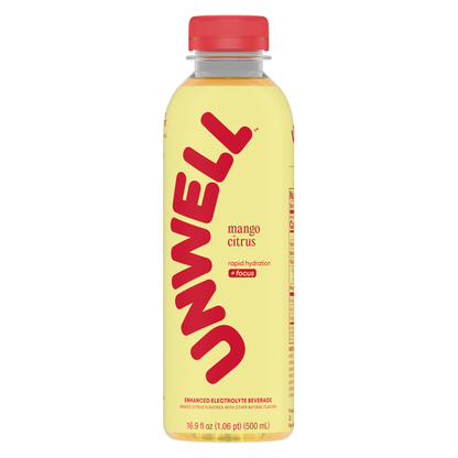 Unwell Mango Citrus Hydration Drink 16.9oz Btl