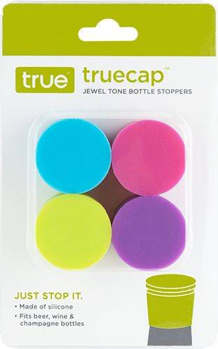 True Bottle Stoppers 4 ct