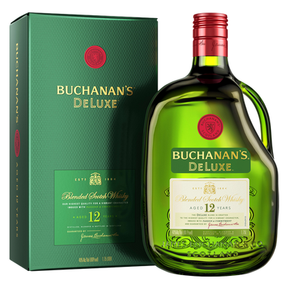 Buchanan's DeLuxe Aged 12 Years Blended Scotch Whisky, 1.75 L (80 Proof)
