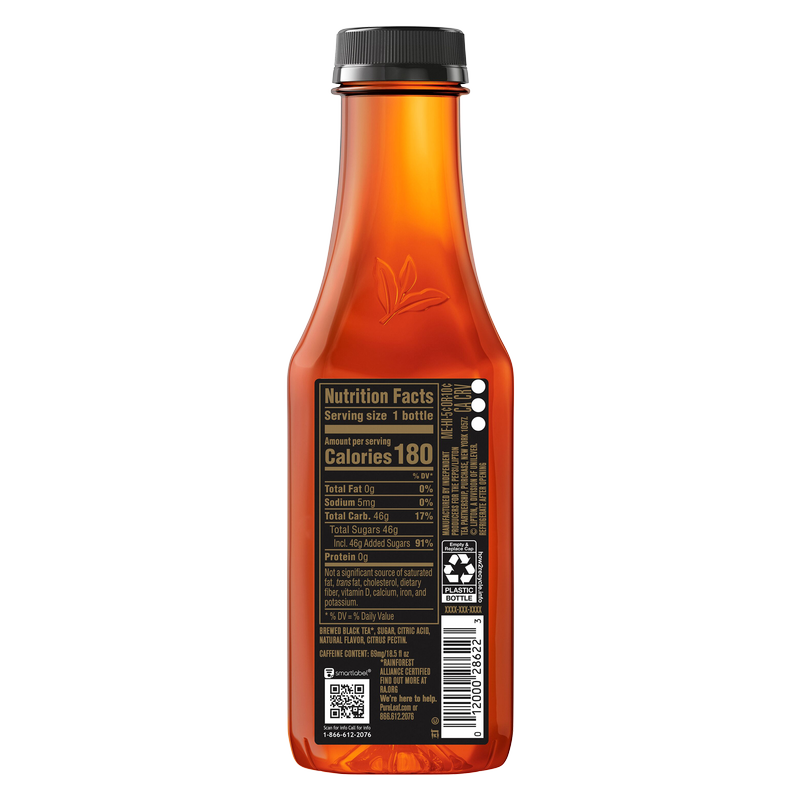 Pure Leaf Raspberry Iced Tea 18.5oz Btl - Pure Leaf – BevMo!
