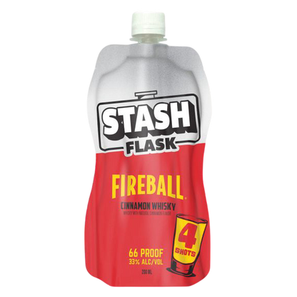 Fireball Stash Flask Cinnamon Whisky 200ML