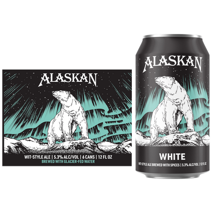 Alaskan Brewing White Ale 6pk 12oz Can