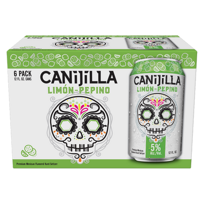 Canijilla Hard Seltzer Limon-Pepino 6pk 12oz Can