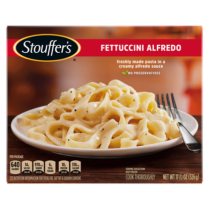 Stouffer's Fettucini Alfredo Frozen Meal 11.5oz