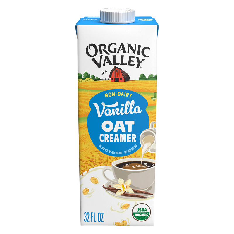 Organic Valley Vanilla Oat Creamer 32oz Ctn