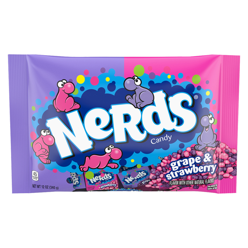 Nerds Grape & Strawberry Candy Fun Size 12oz