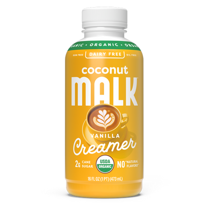 MALK Organic Vanilla Coconut Creamer 16oz Btl