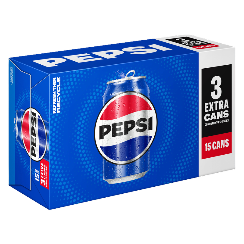 Pepsi 15pk 12oz Can
