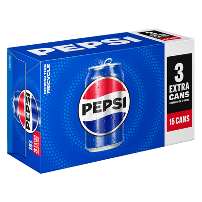 Pepsi 15pk 12oz Can