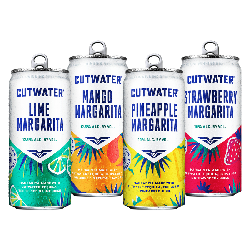 Cutwater Margarita Variety 12pk 200ml Can 10-12% ABV