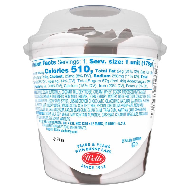 Blue Bunny Cookie Crunch 'n Fudge Load'd Sundae 8.5oz