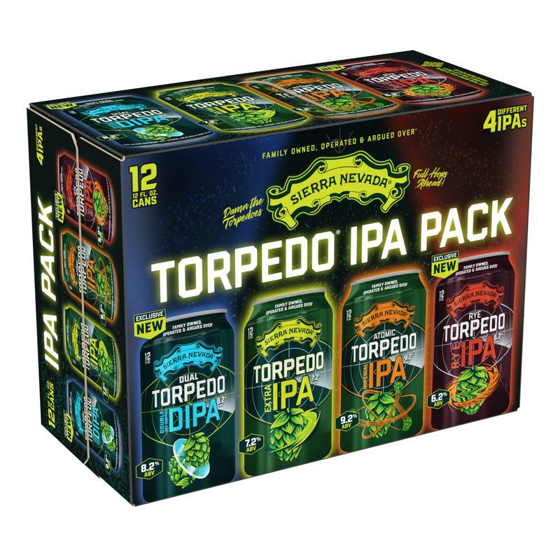 Sierra Nevada Torpedo IPA Variety 12pk 12oz Cans