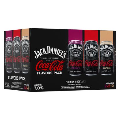 Jack & Coke Variety Pack 6pk 12oz Can 7% ABV