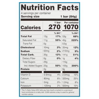 Blue Bunny Strawberry Shortcake Load'd Bars 4ct