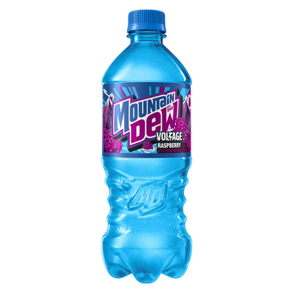Mountain Dew Voltage Raspberry Citrus 20oz Btl - Mountain Dew – BevMo!