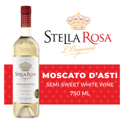 Stella Rosa Moscato d'Asti DOCG Semi-Sweet White Wine 750 ml