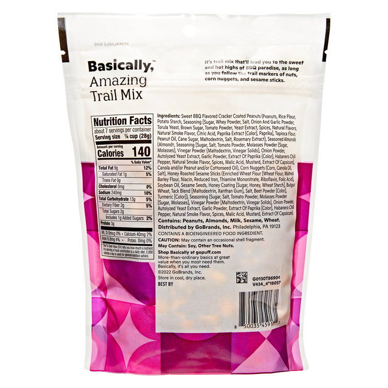 Basically, Sweet Heat BBQ Trail Mix 7oz