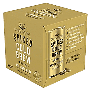 Cafe Agave Cold Brew Espresso Shot 4pk 187ml Can