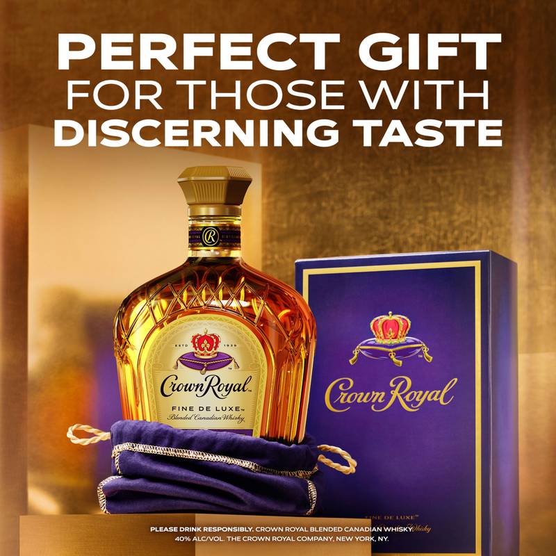 Crown Royal Canadian Whisky 1.75L (80 Proof) - Crown Royal – BevMo!