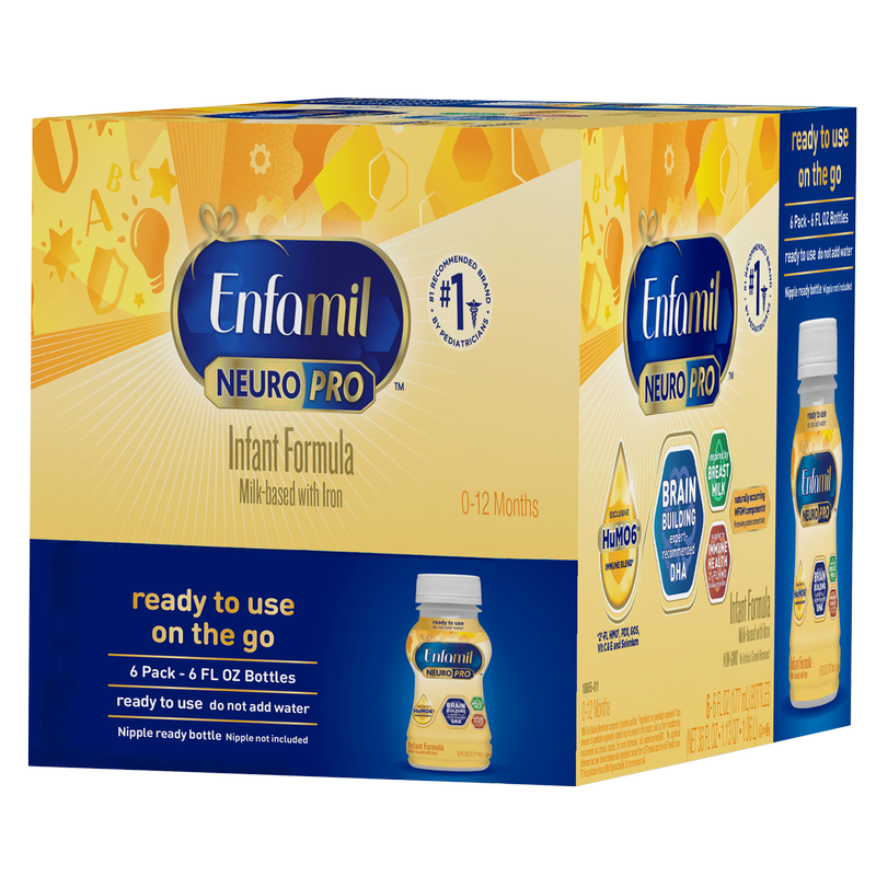 Similac Pro Advance Step Enfamil A+ Baby Formula, Ready To Feed