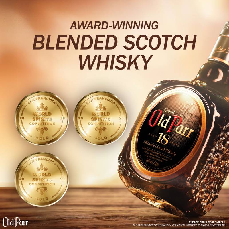 Old Parr 18Yr Blended Scotch Whiskey (80 proof)