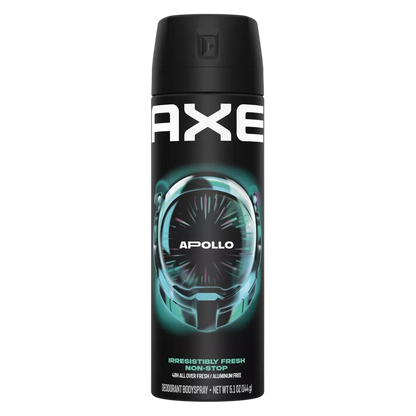 Axe Body Spray, Apollo, 3.9oz