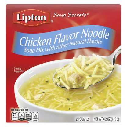 Lipton Instant Soup Mix Chicken Noodle Flavor 4.2 oz