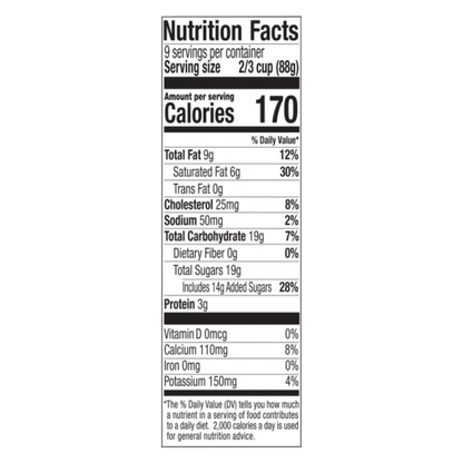 Breyers Natural Vanilla Ice Cream 48oz