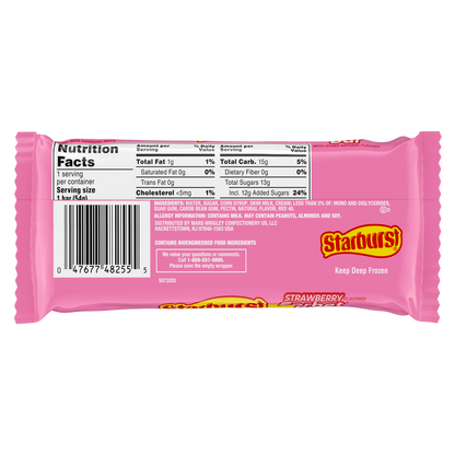 Starburst Strawberry Sorbet Bar 1ct