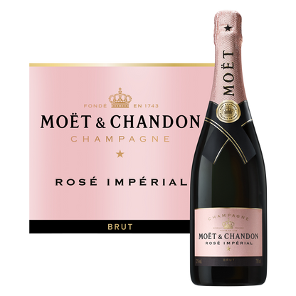 Moet & Chandon Imperial Brut Rose Champagne 750ml