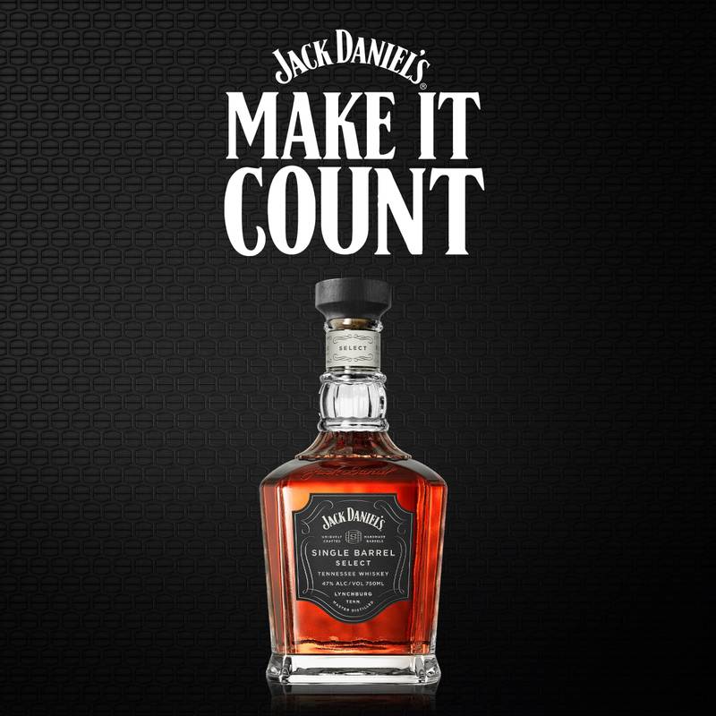 Jack Daniel's Single Barrel Select Tennessee Whiskey 750ml - Jack