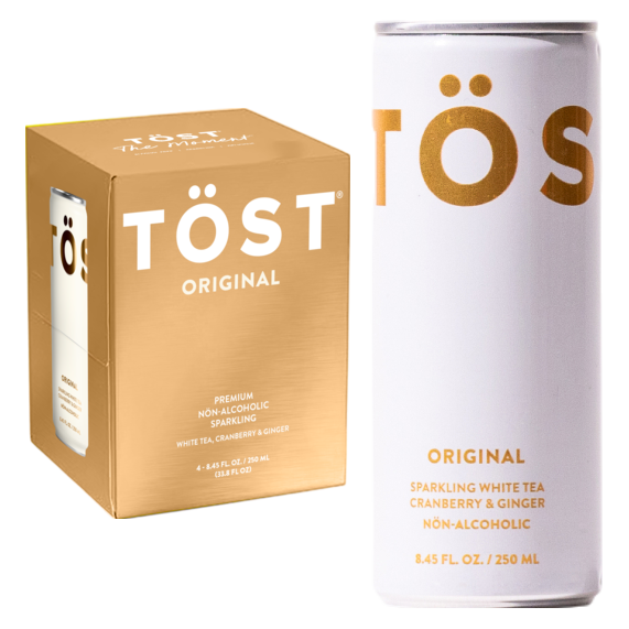 TOST Non-Alc Sparkling 4pk Cans