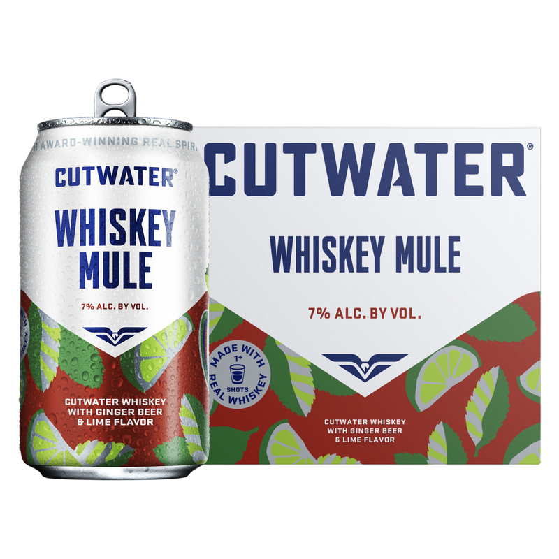 Cutwater Whiskey Mule 4pk 12oz 7% ABV