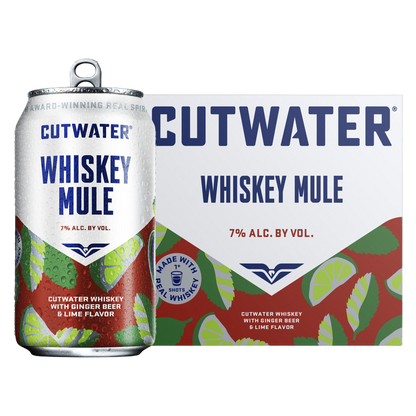Cutwater Whiskey Mule 4pk 12oz 7% ABV