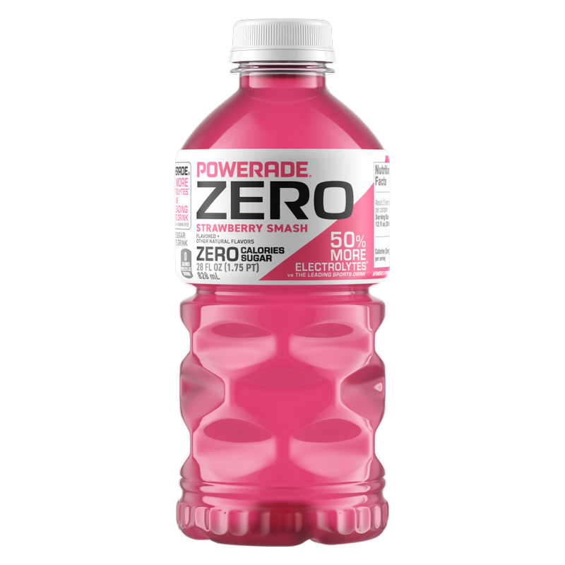 Powerade Zero Sugar Strawberry Smash 28oz Btl