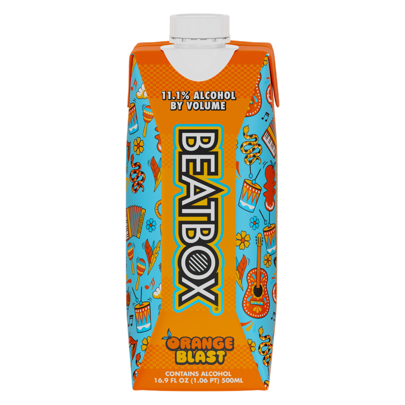 Beatbox Orange Blast 500ml 11.1% ABV Wine-Base