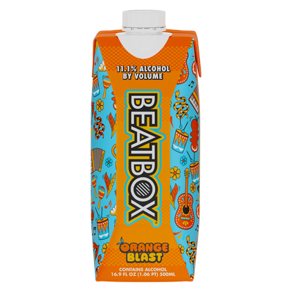 Beatbox Orange Blast 500ml 11.1% ABV Wine-Base