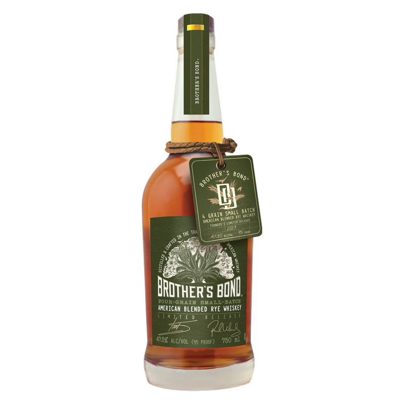 Brother's Bond Rye Whiskey 750ml Bottle (95 proof)