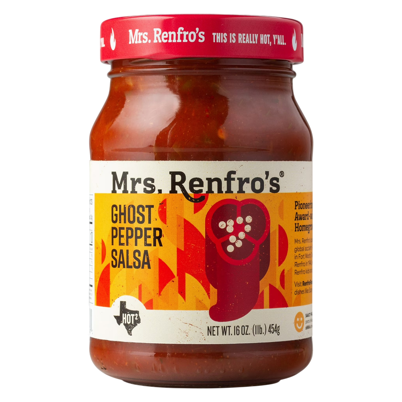 Mrs. Renfro's Ghost Pepper Salsa 16oz