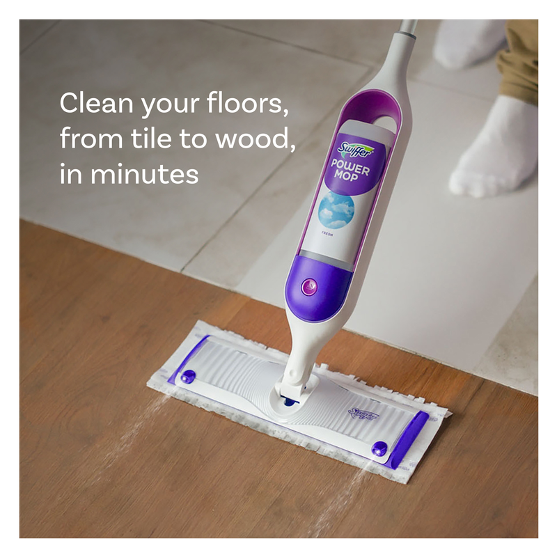 Swiffer PowerMop Multi-Surface Mopping Pad Refills, 8pk