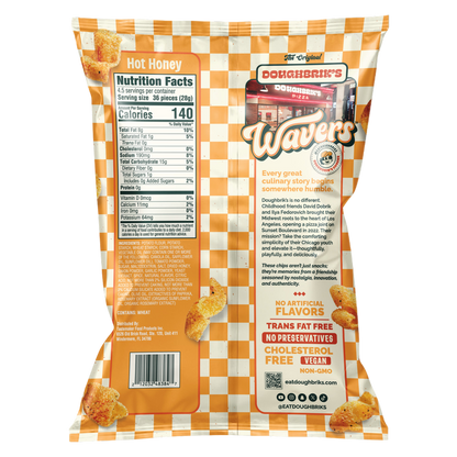 Doughbrik's Original Wavers Hot Honey, 4.5oz